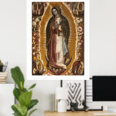 POSTER NOTRE DAME DE GUADALUPE (Bureau à domicile)