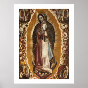 POSTER NOTRE DAME DE GUADALUPE