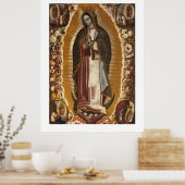 POSTER NOTRE DAME DE GUADALUPE (Cuisine)