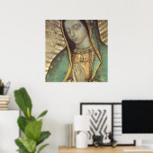 POSTER NOTRE-DAME DE GUADALUPE (Bureau à domicile)