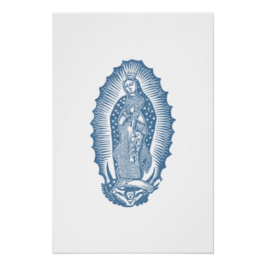 Poster Notre-Dame de Guadalupe (Devant)