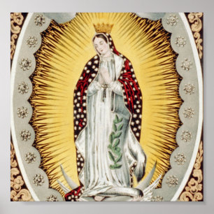 Poster Notre-Dame de Guadalupe