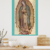 Poster Notre-Dame de Guadalupe (Cuisine)