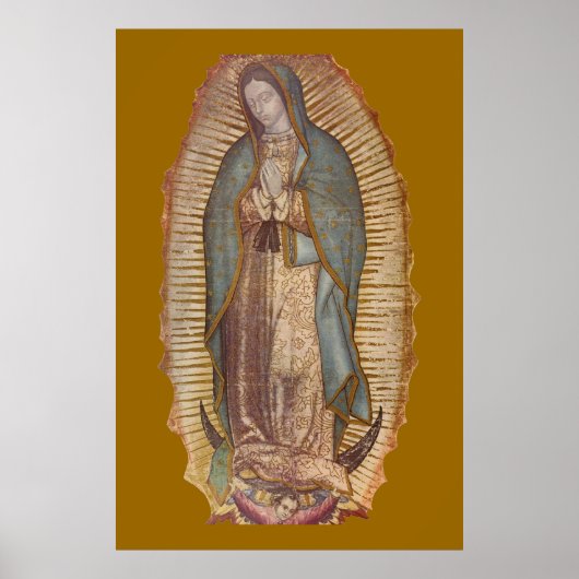 POSTER NOTRE DAME DE GUADALUPE (Devant)