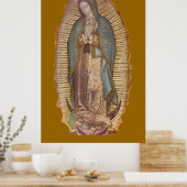 POSTER NOTRE DAME DE GUADALUPE (Cuisine)
