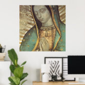 POSTER NOTRE DAME DE GUADALUPE (Bureau à domicile)