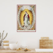 Poster Notre-Dame de Guadalupe (Cuisine)