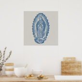Poster Notre-Dame de Guadalupe (Cuisine)