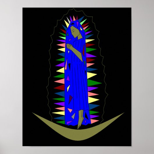 POSTER NOTRE DAME DE GUADALUPE (Devant)