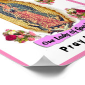 Poster Notre-Dame de Guadalupe (Coin)