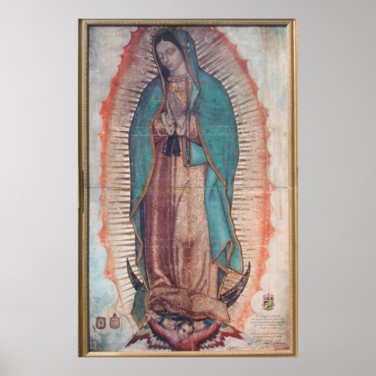 Poster NOTRE DAME DE GUADALUPE 30 x 45 (Devant)
