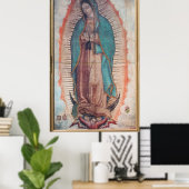 Poster NOTRE DAME DE GUADALUPE 30 x 45 (Bureau à domicile)