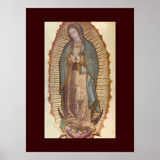 POSTER NOTRE DAME DE GUADALUPE (40X53 DE PLUS) (Devant)