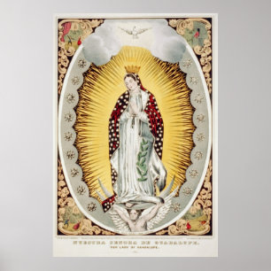 Poster Notre Dame de Guadalupe, Imprimés d'affiches