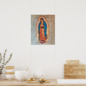 Poster Notre-Dame de Guadalupe La Morenita (Cuisine)