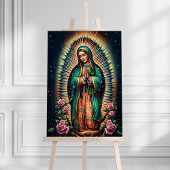 Poster Notre-Dame de Guadalupe Mur Art Décor maison