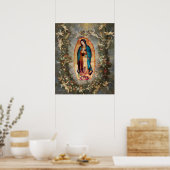 Poster Notre-Dame de Guadalupe, Nuestra Señora de Guadalu (Cuisine)