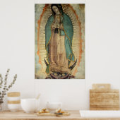 Poster Notre Dame de Guadalupe Tilma réplique de l'affich (Cuisine)