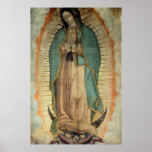 Poster Notre Dame de Guadalupe Tilma réplique de l'affich (Devant)