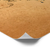 Poster Notre-Dame de Guadalupe Vierge Marie Catholique Me (Coin)