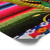 Poster Notre-Dame de Guadalupe Vierge Marie Zarape Cathol (Coin)