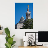 Poster Notre-Dame de la Garde (Bureau à domicile)