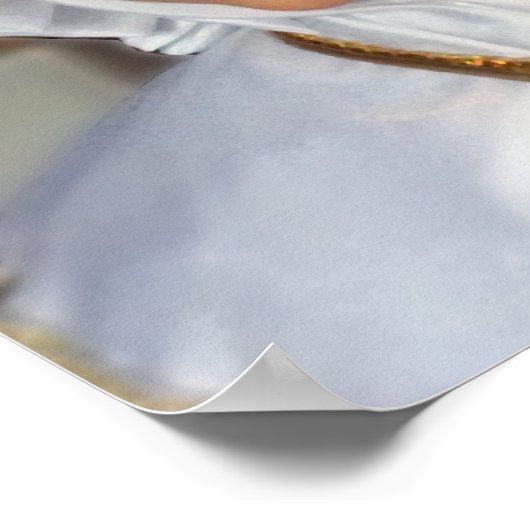 POSTER NOTRE DAME DE LA SALETTE IMAGE DÉVOTIONNELLE. (Coin)