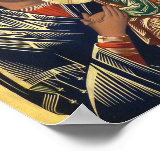 Poster Notre Dame De L'Aide Perpétuelle (Coin)