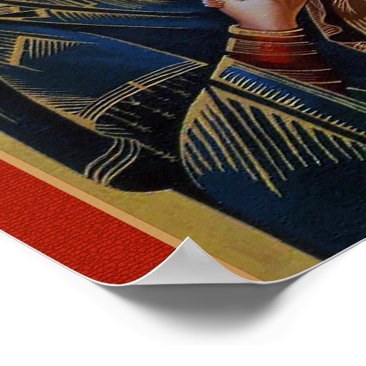 POSTER NOTRE DAME DE L'AIDE PERPÉTUELLE (Coin)