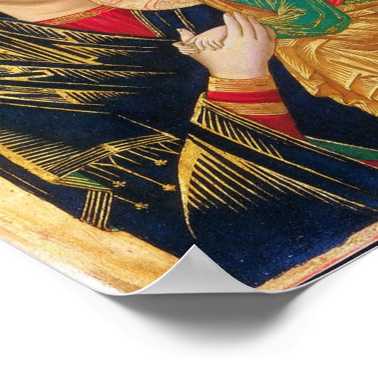 Poster Notre Dame De L'Aide Perpétuelle (Coin)