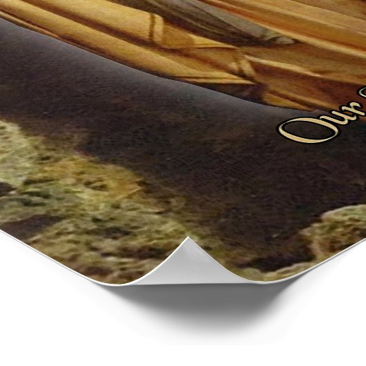 Poster Notre Dame de Lourdes (Coin)