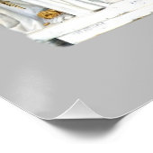 Poster Notre Dame de Lourdes (Coin)