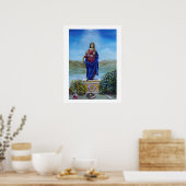 Poster NOTRE-DAME DE LUMIÈRE Madone de l'Immaculée Concep (Cuisine)