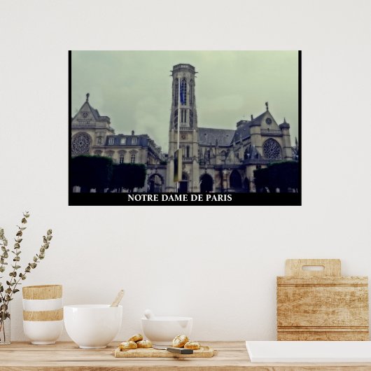 poster NOTRE DAME DE PARIS (Cuisine)