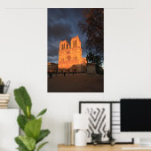 Poster Notre-Dame de Paris (Bureau à domicile)