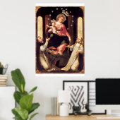 Poster Notre-Dame de Pompéi (Bureau à domicile)