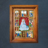 Poster Notre-Dame des Douleurs - Manuscrit médiéval