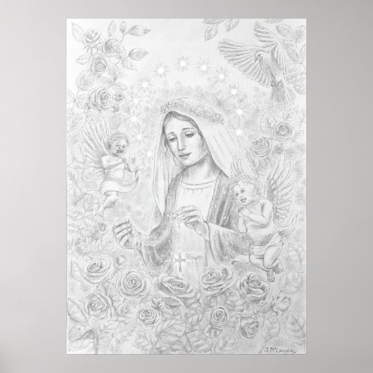 Poster Notre-Dame du Rosaire (Devant)