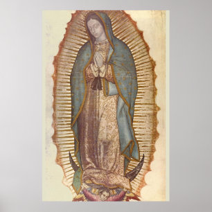 Poster NOTRE DAME OF GUADALUPE 30 x 45