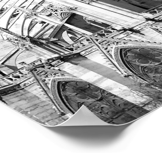 Poster Notre Dame, Paris (Coin)