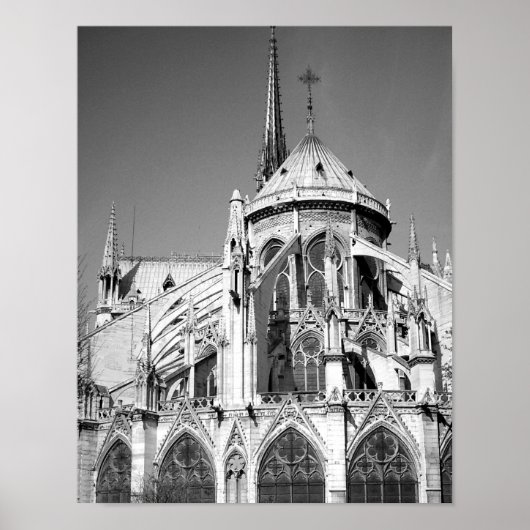 Poster Notre Dame, Paris (Devant)