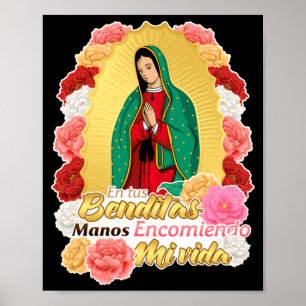 Poster Notre Dame Vierge De Guadalupe Sainte Vierge Marie