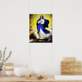Poster Notre Dame Vierge Immaculée Coeur de Marie 5 Poste (Cuisine)