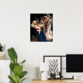 Poster Notre-Dame Vierge Marie Chanson des anges Imprimer (Bureau à domicile)