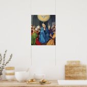 Poster Notre Dame Vierge Marie Pentecôte Saint-Esp (Cuisine)