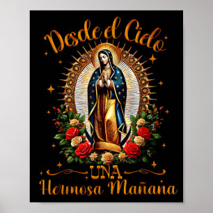 Poster Notre Dame Virgen De Guadalupe Sainte Vierge Marie