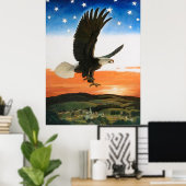 Poster Notre Emblème par Newell Convers Wyeth (Bureau à domicile)