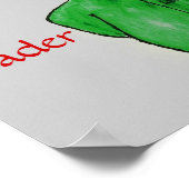 Poster Notre grand dirigeant Kim Jong-il (Coin)