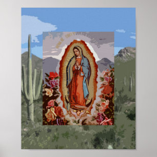 Poster Notre Madame de Guadalupe Sonoran