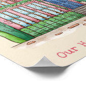 Poster Notre maison douce (Coin)